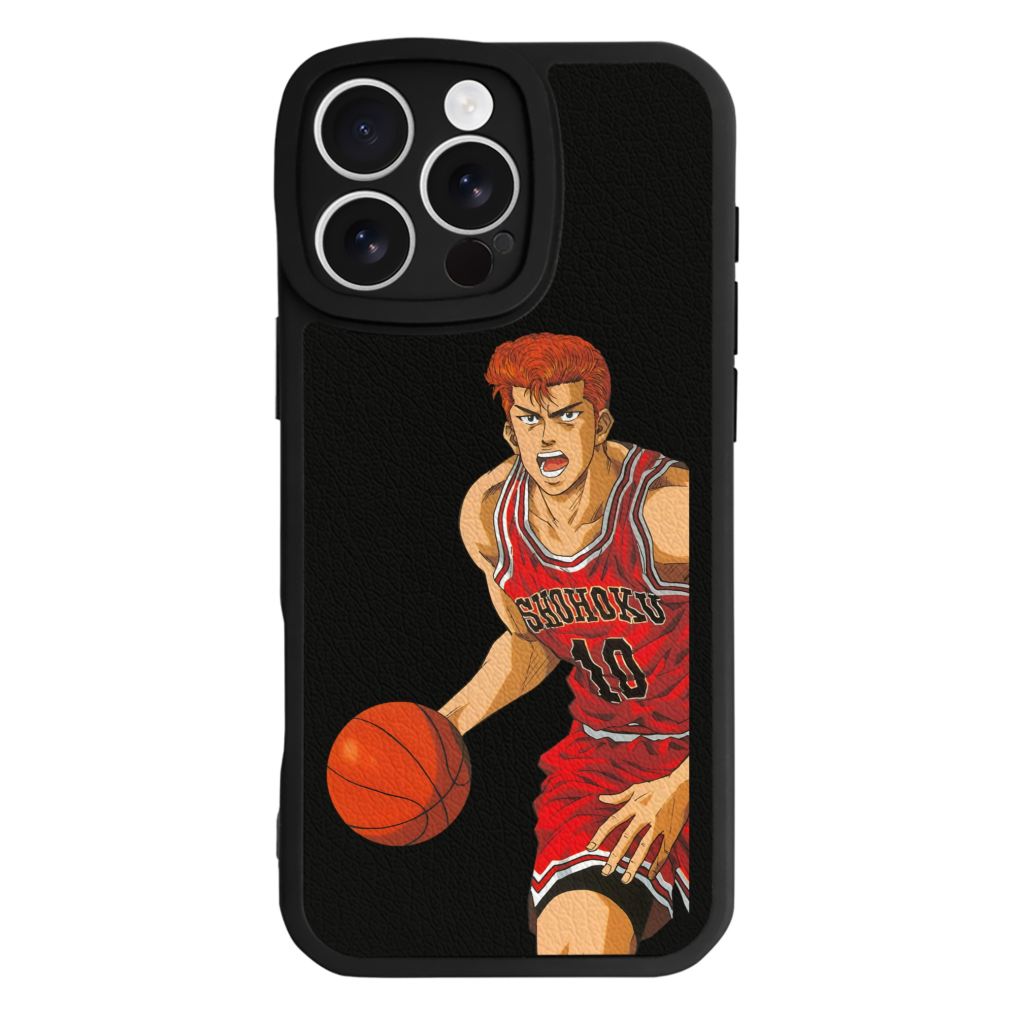 （画像用） SLAM DUNK／スラムダンク 【iPhone 16シリーズ対応】シリコンスマホケース（レザー調） 材質：シリコン